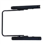 Dvojna zaklepanje sedež diapozitiv tirnica